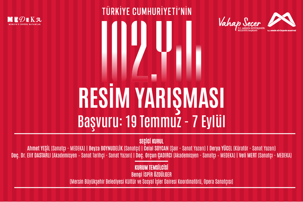Cumhuriyetimizin 102. Yılına Özel Ulusal Resim Yarışması Başvuruları Başladı!