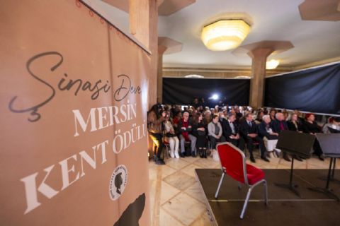 Başkan Seçer, 5. ‘Şinasi Develi Mersin Kent Ödülü’ Törenine Katıldı