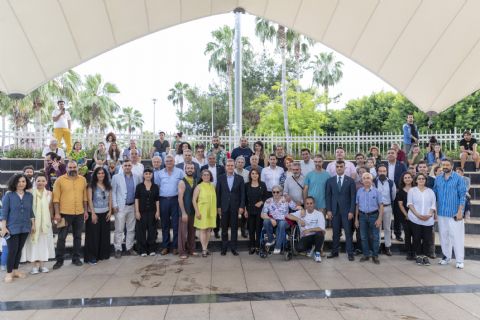 Başkan Seçer, ‘Circular 4. Ulusal Çevre ve Sanat Etkinlikleri’ Kapsamındaki Sergi'nin Açılışına Katıldı