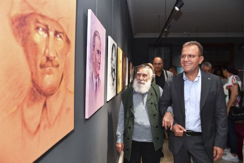 Etem Çalışkan Resim Sergisi Açılışı Gerçekleştirildi.