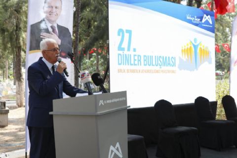 Kültür Mozaiği Kent Mersin’de, ‘Dinler Buluşması’ndan Barış ve Kardeşlik Mesajları Yükseldi