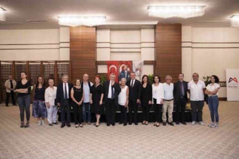 Yumuktepe’ye 28 yılını veren Prof. Isabella Caneva onuruna veda etkinliği